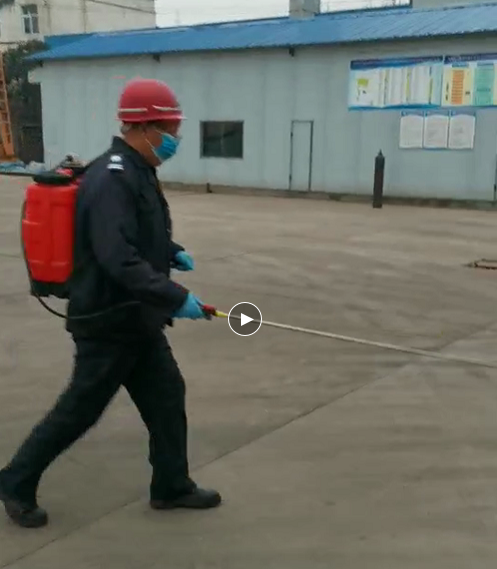 疫情之下，鋼模板廠家消毒工作成為每天開始上班前的重要任務