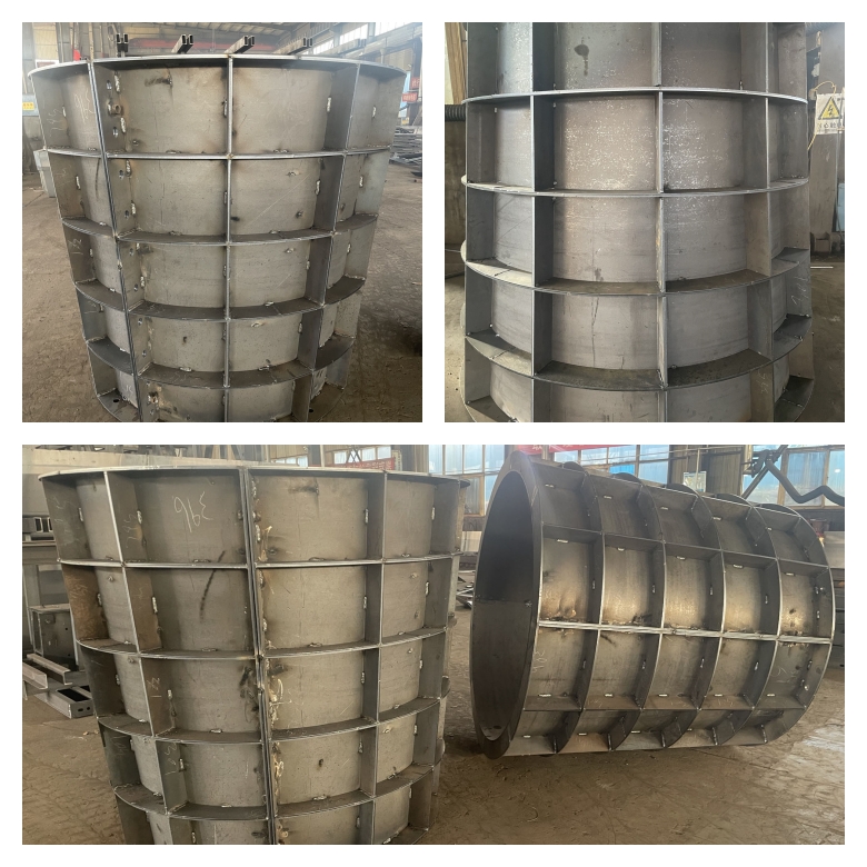 你有見過鄭州模板廠加工的漸變圓柱模板嗎?